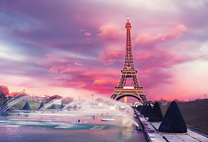Fototapeta Eiffelová věž a její okolí 2025